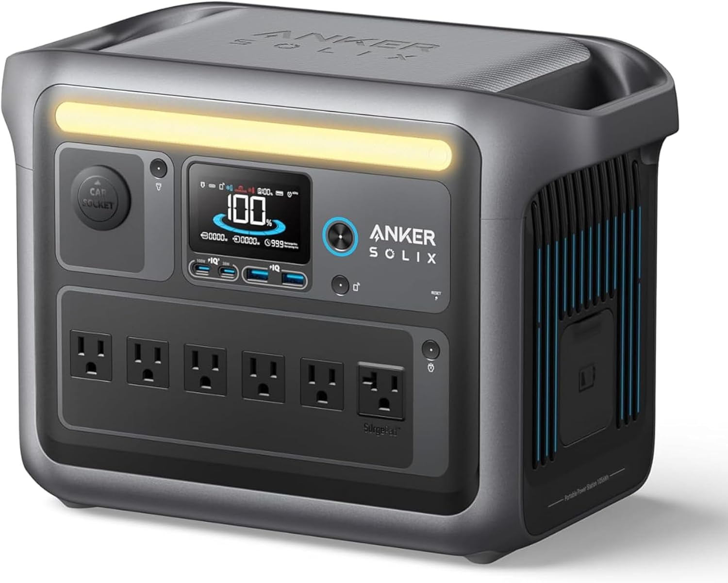 Anker SOLIX C1000, estación de energía portátil de 1056 Wh